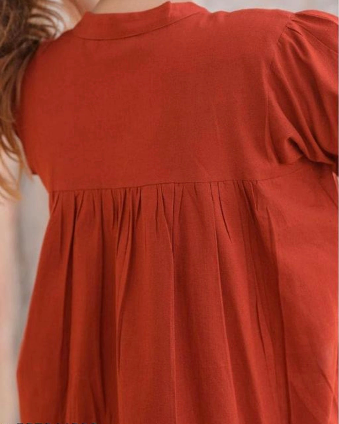 Rust Harmony Cotton Co-ord Set