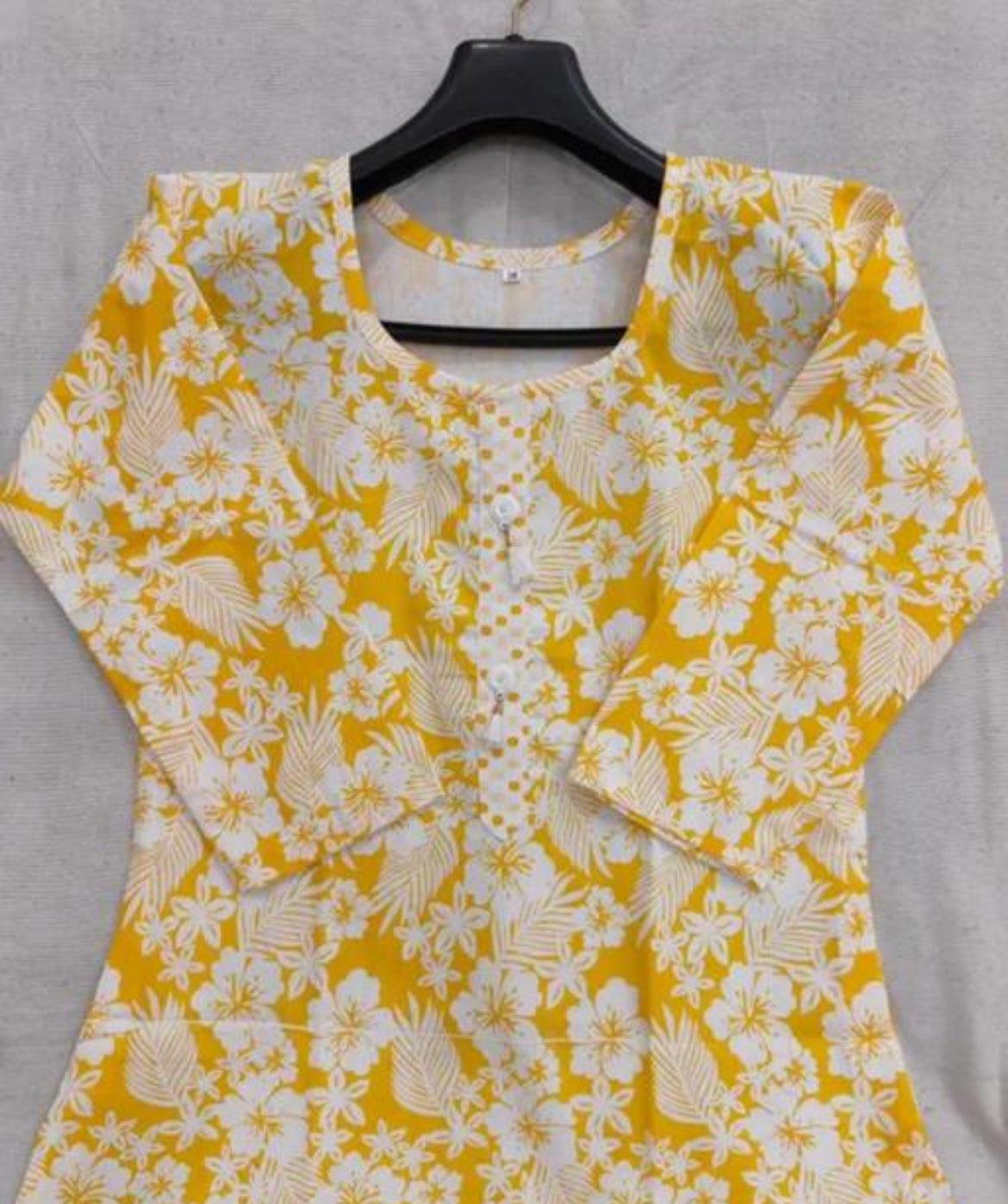 Sunshine Bloom Cotton Suit Set