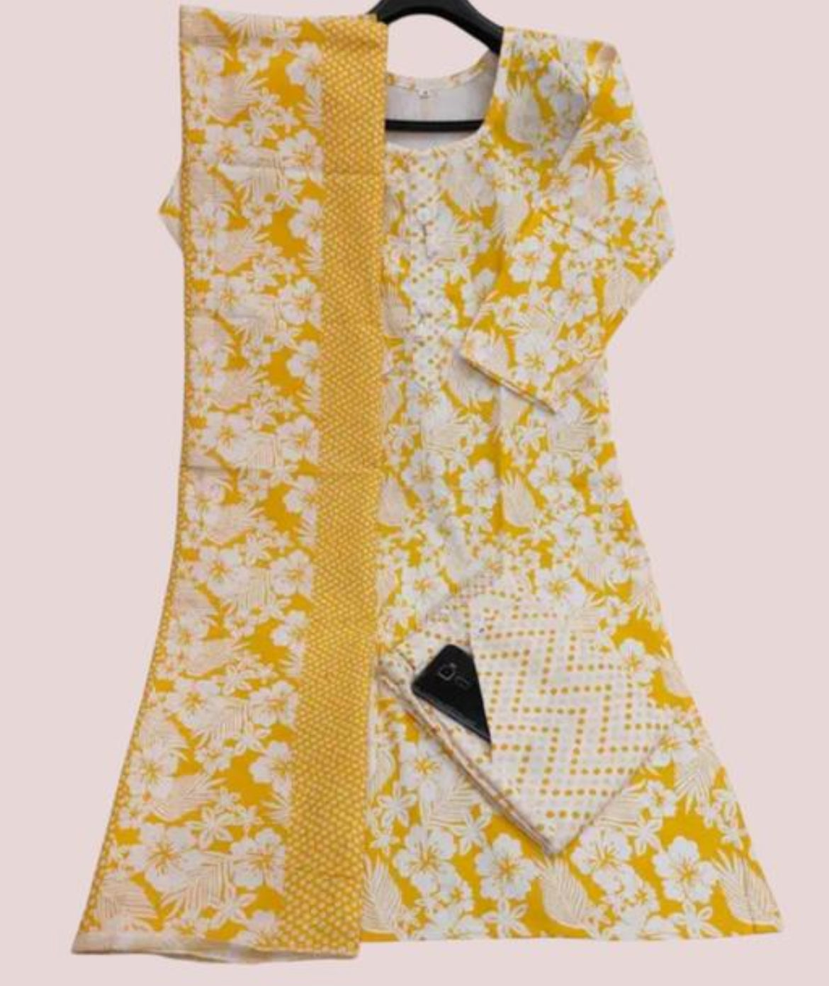 Sunshine Bloom Cotton Suit Set