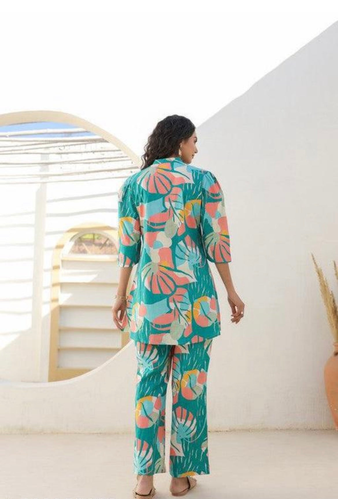 Tropical Breeze Printed Co-ord Set