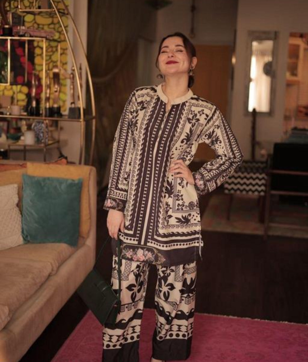 Hania Amir Styllish Co-ord set