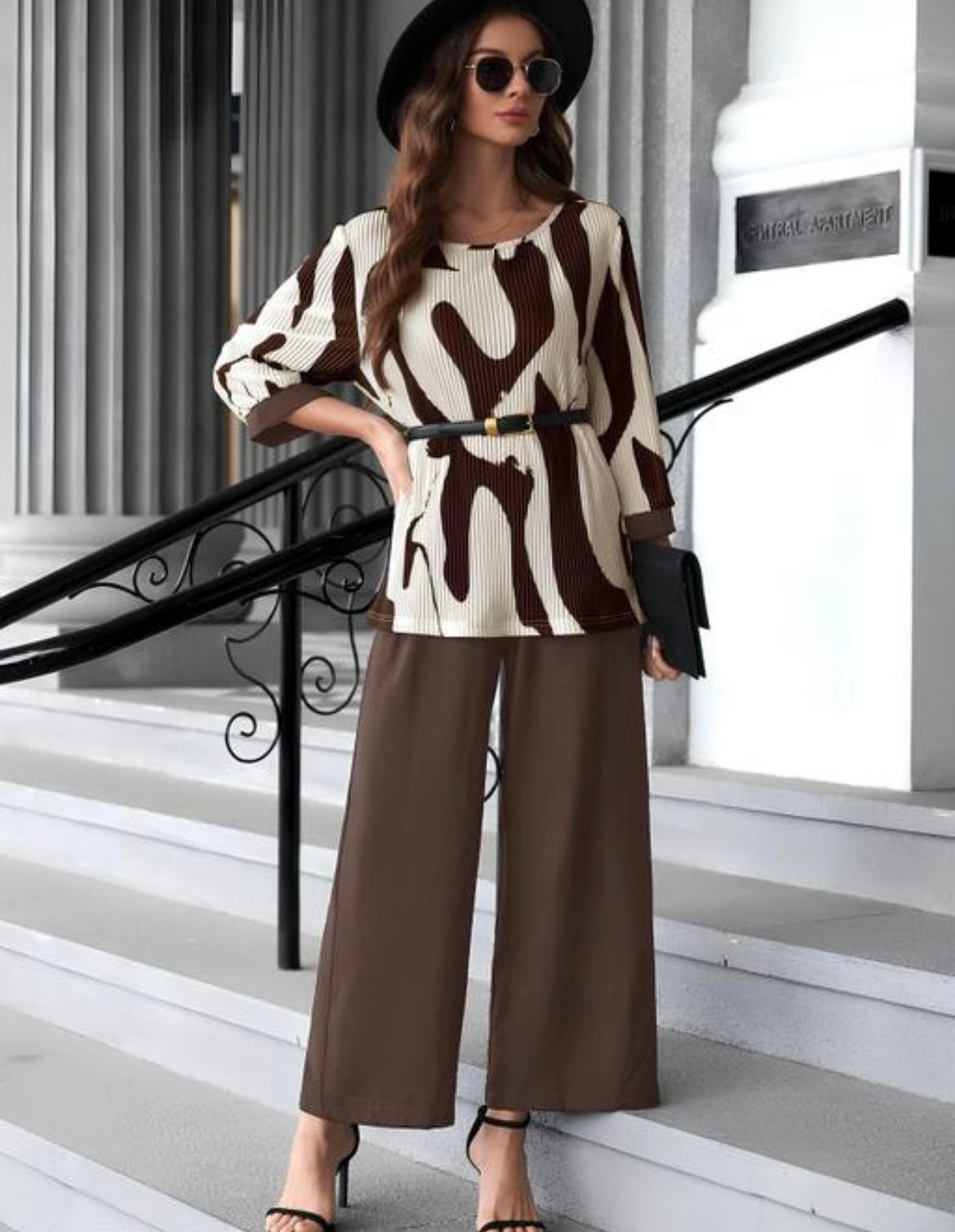 Mocha Muse Lyocell Co-ord Set