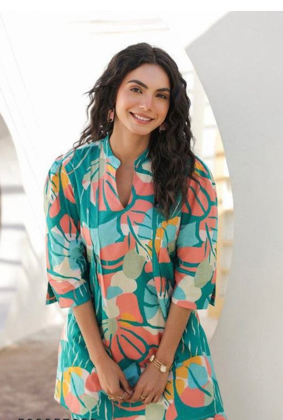Tropical Breeze Printed Co-ord Set